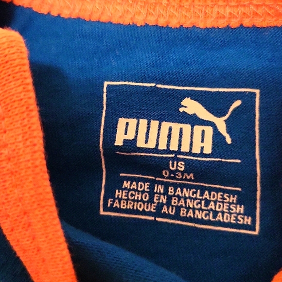 Two Puma onesies/bodysuits - Picture 3 of 5